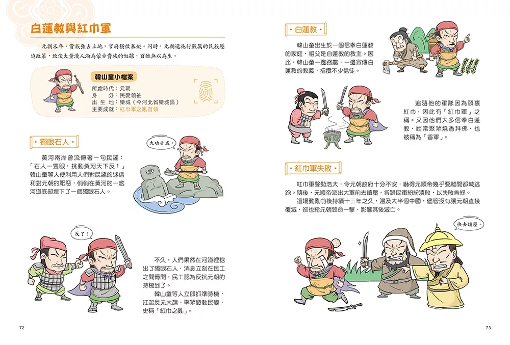 和古人一起想當年：漫畫朝代歷史【全套八冊，一次看懂從夏朝建立到清朝滅亡，橫跨四千年的各朝代歷史！】