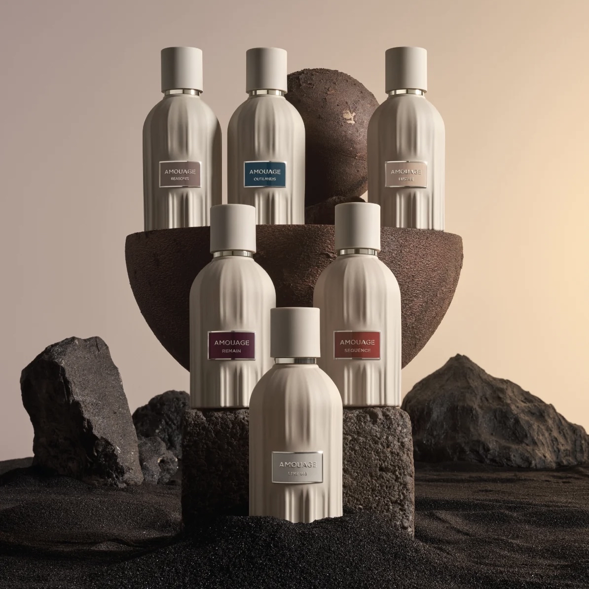 Amouage The Essences 全系列6支香水 Discovery Set