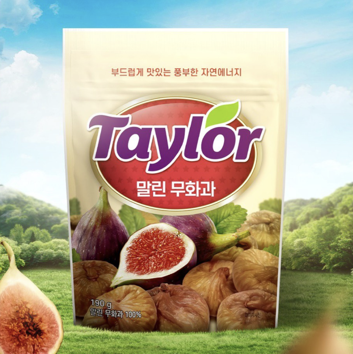 天然養顏｜韓國 Taylor 土耳其 天然無花果乾 190g / 袋｜Dried Fig