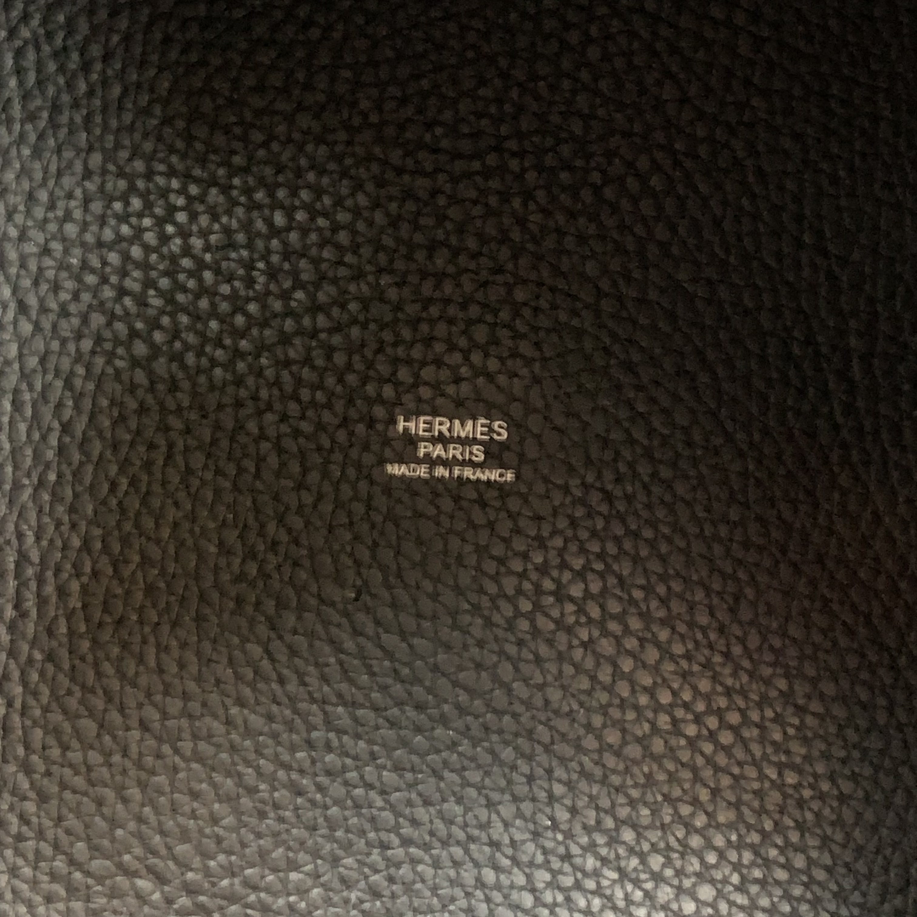 極罕有大容量Togo黑色皮Hermes Picotin26