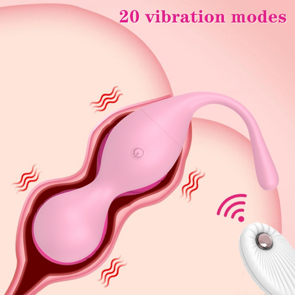 女用缩荫球隐形穿戴跳蛋无线遥控调情自慰器成人情趣用品