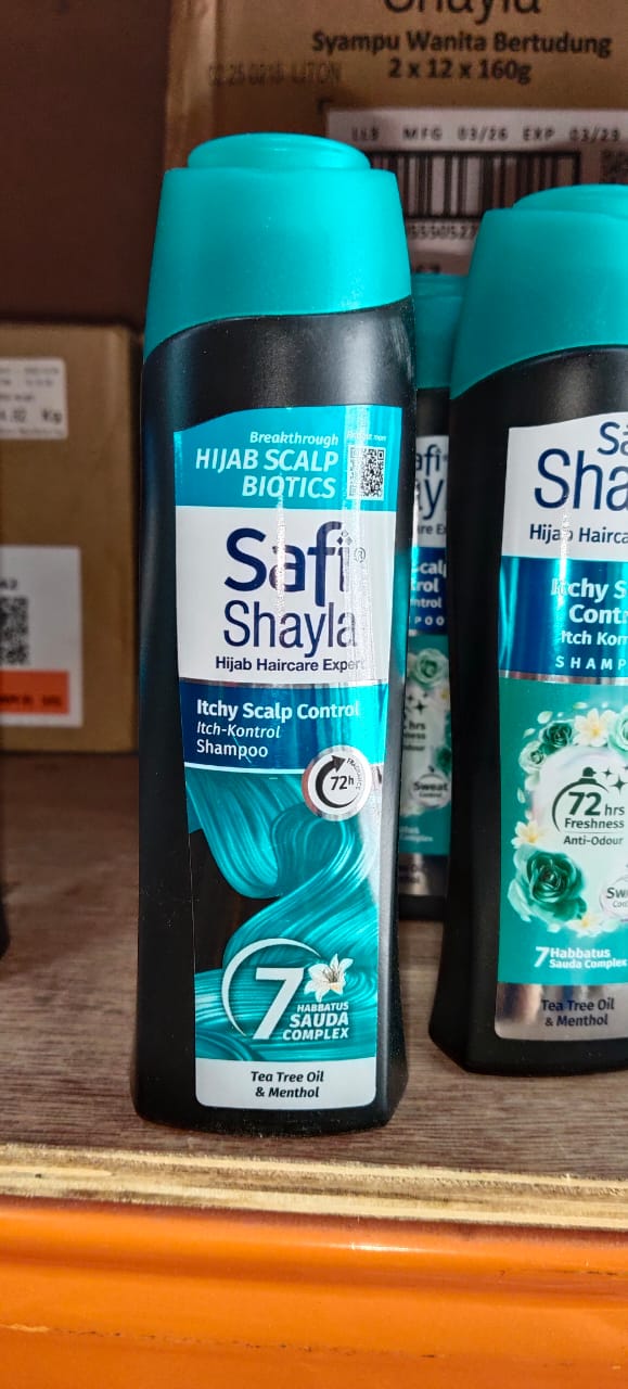 Safi Shayla Hijab Shampoo 165ml - Itchy Scalp Control