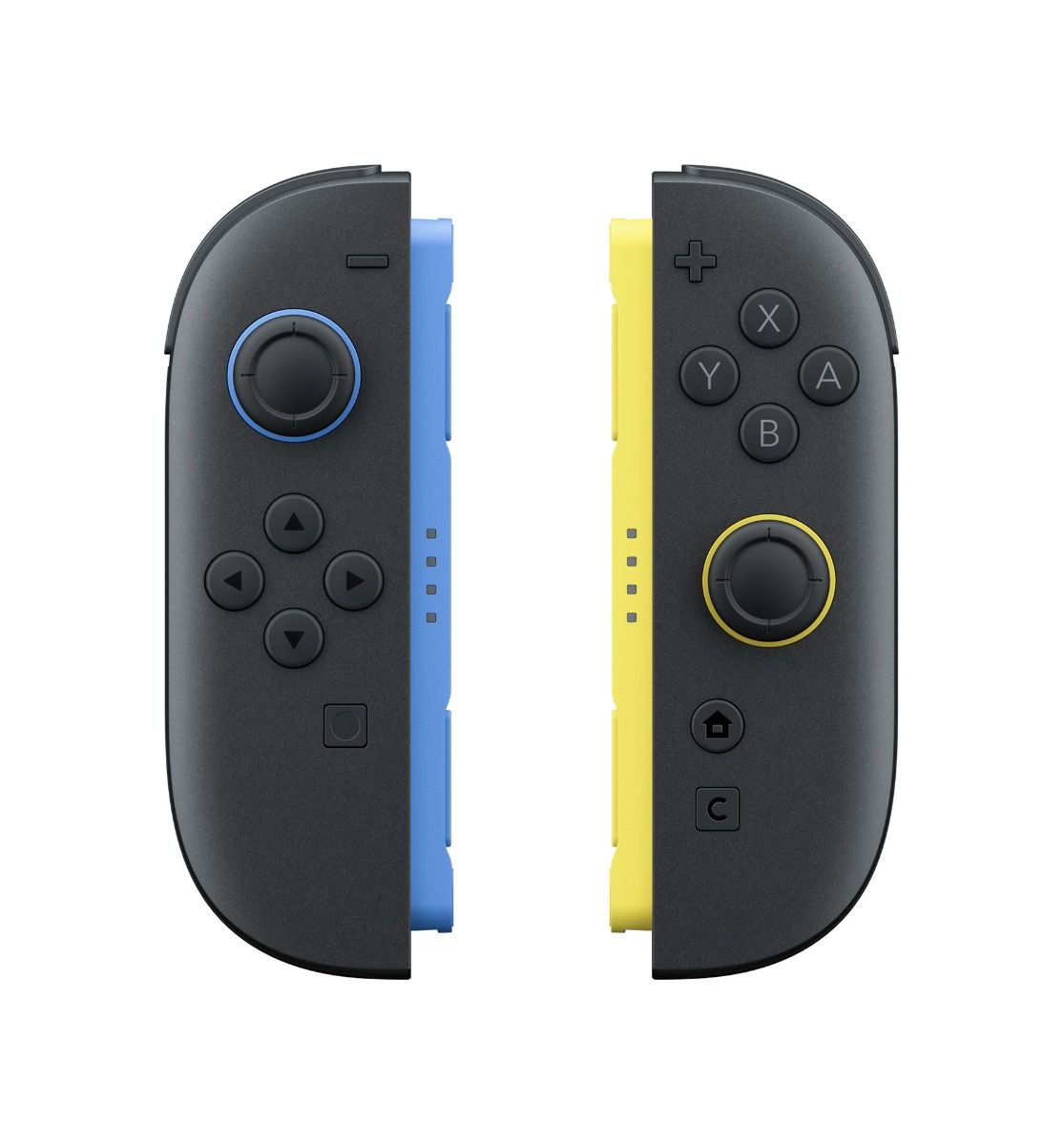 (預訂訂金 $200) (總價 $530) (行版) Nintendo Switch 2 Joy-Con 2 (L) 藍色 / (R) 淺黃色 (香港代理原廠保養一年) 