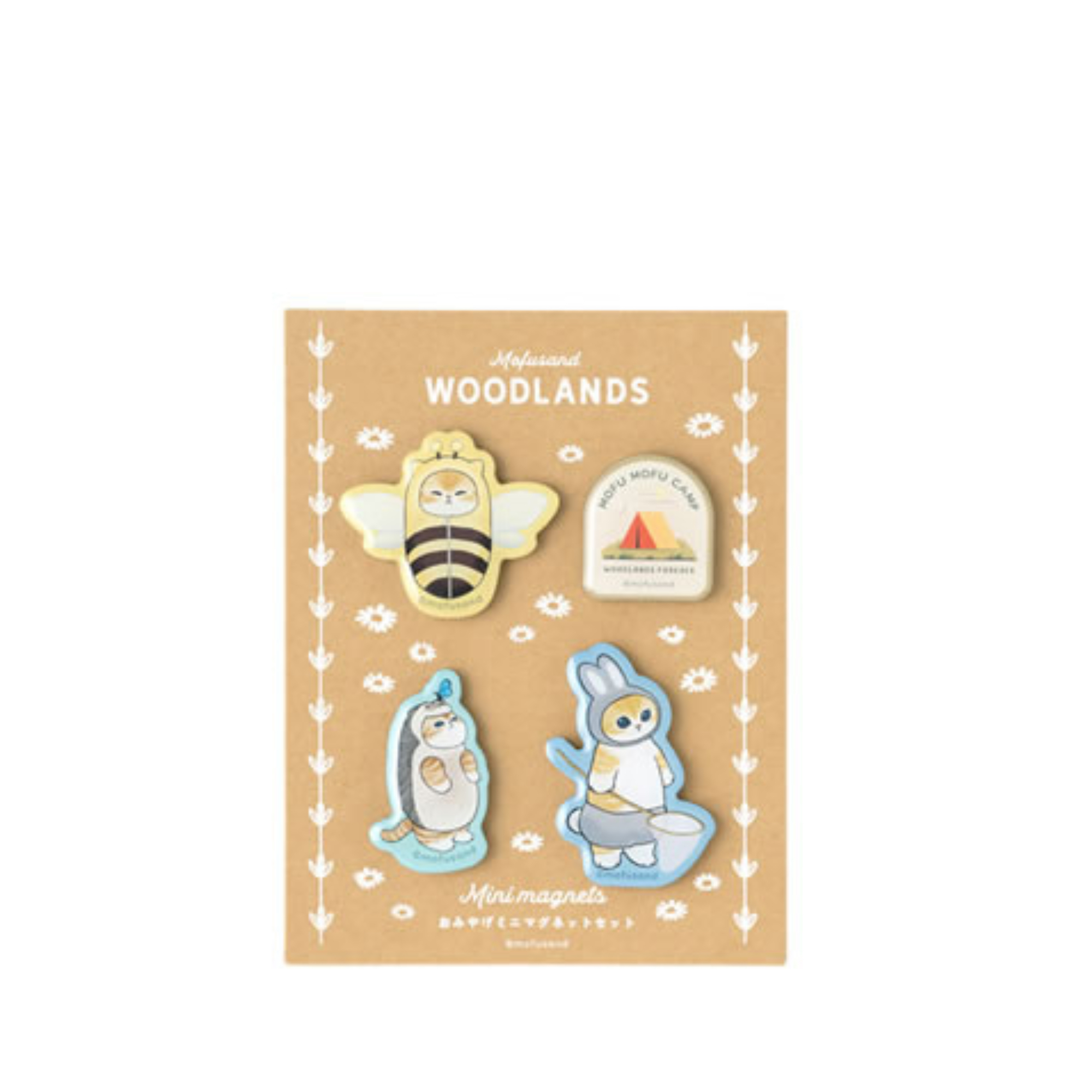 🎀【預訂】Mofusand Woodlands 迷你磁鐵套裝