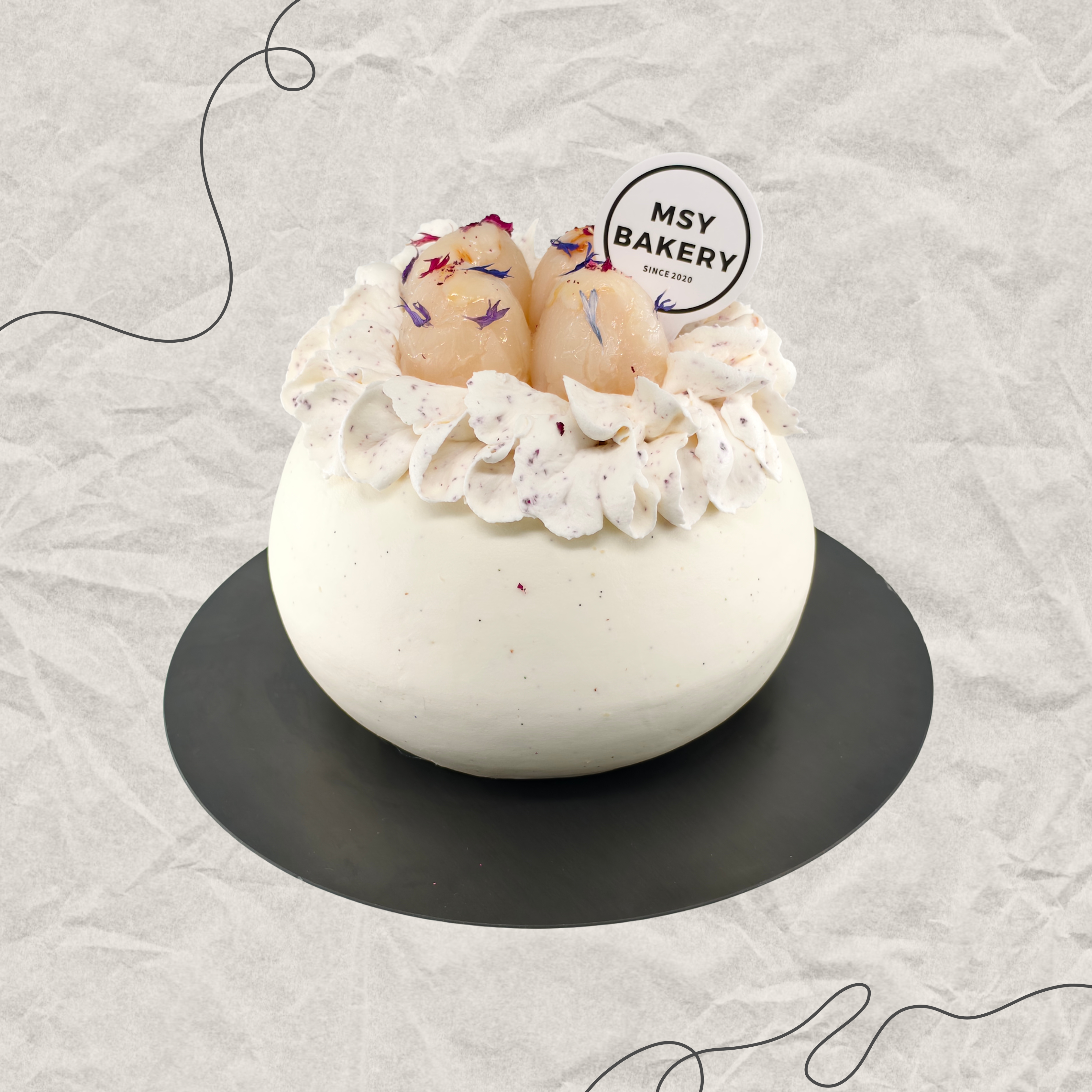 5月期間限定 <❤️花.果.茶❤️>( 4寸)