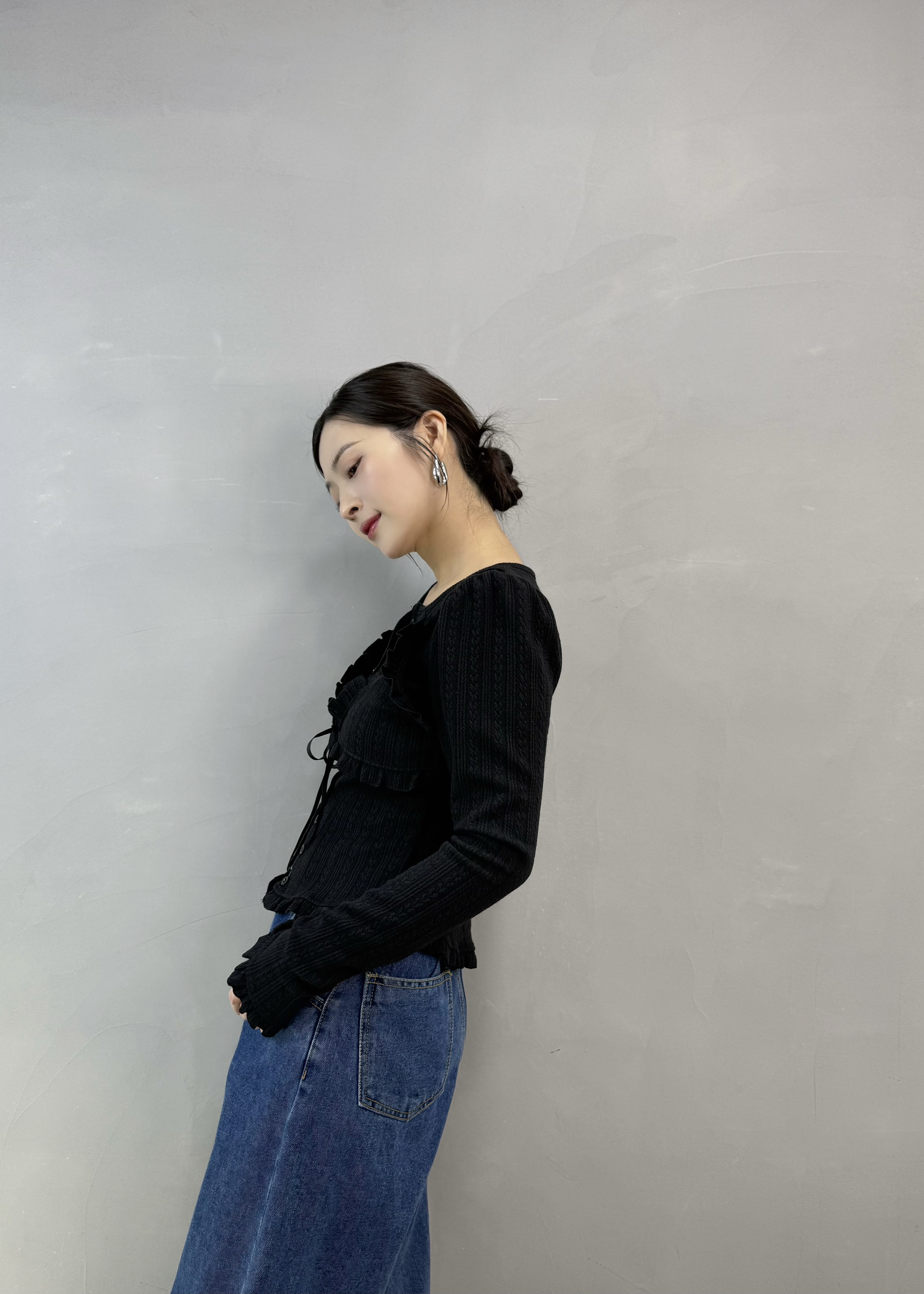 J07 女神ruffle Top