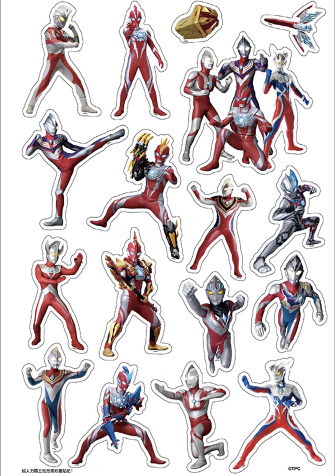 🔸預購貨品🔸超人力霸王 炫亮繽紛畫(60周年)