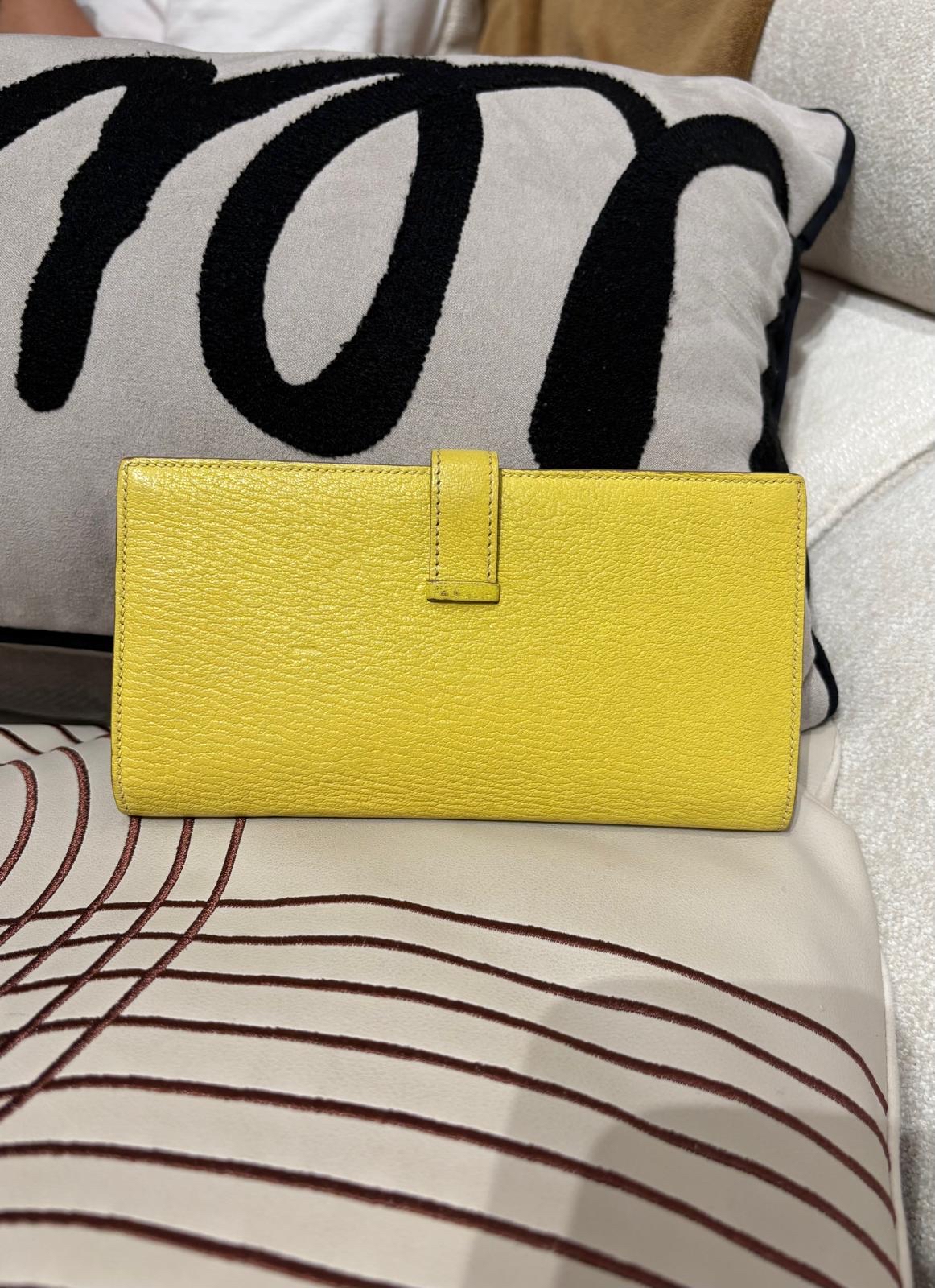 Hermes bearn wallet 山羊皮，STAMP X 100%Authentic,90%new