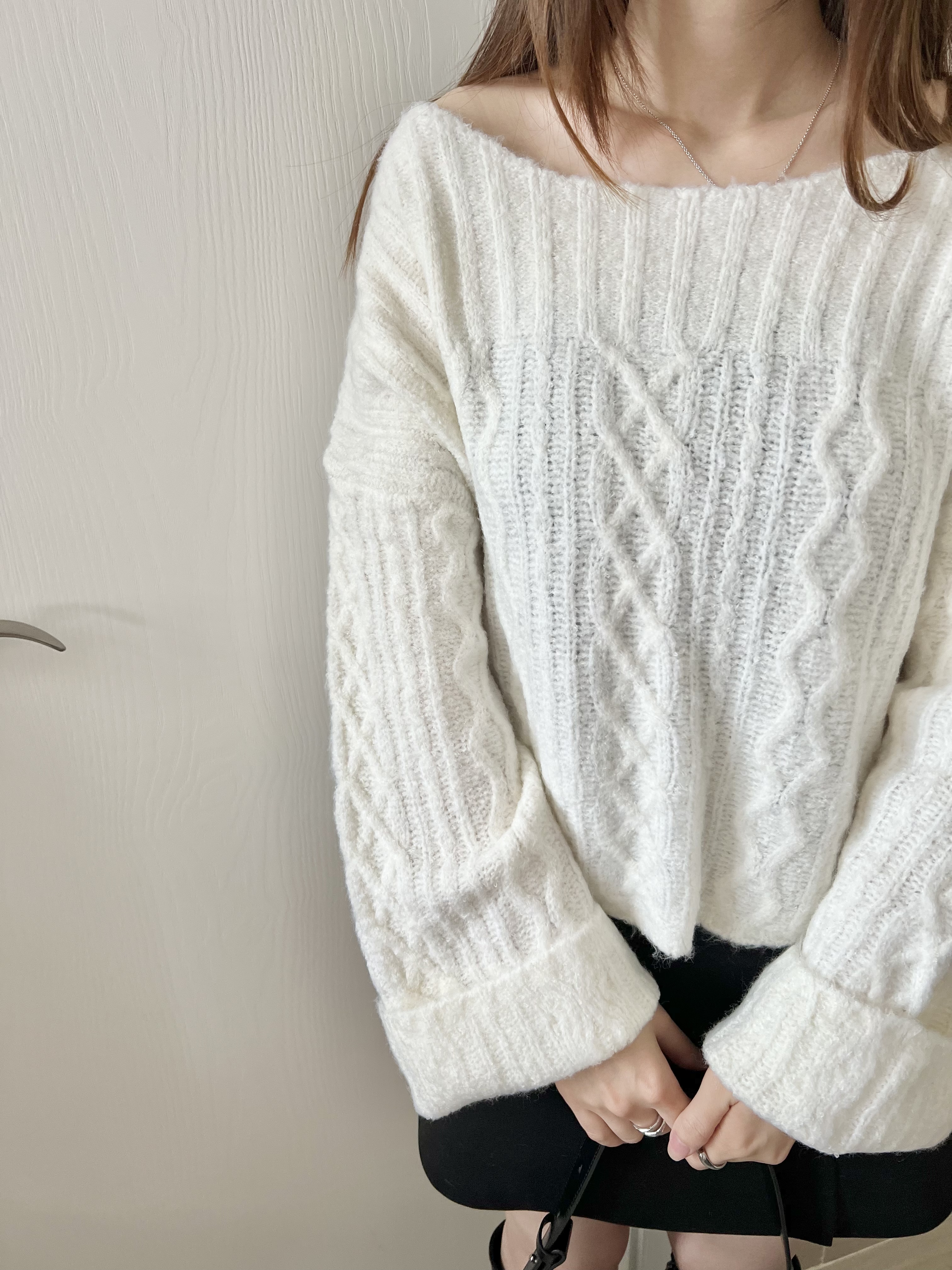 約會溫柔感闊袖上衣 現貨