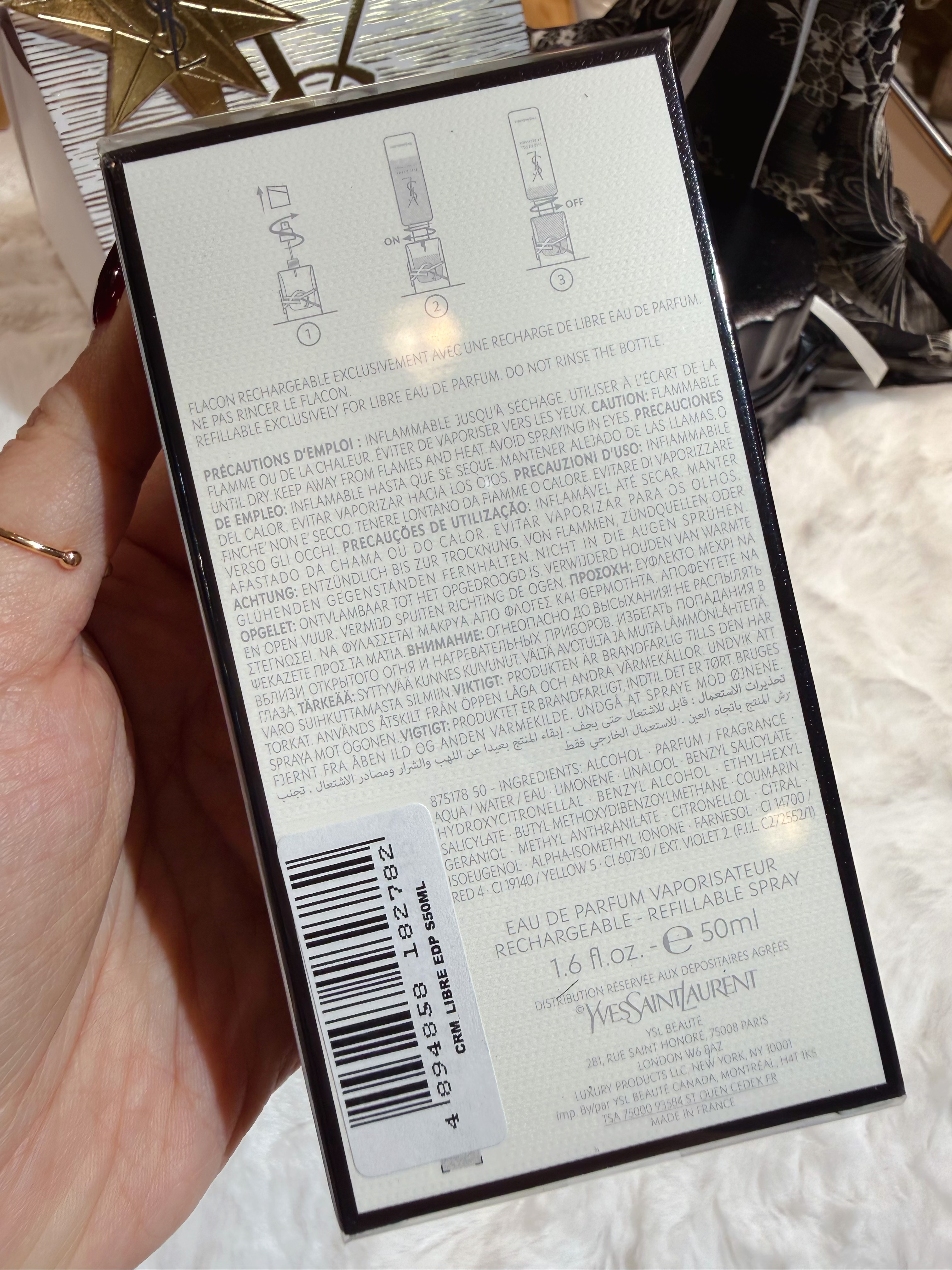 YSL beauty set Libre/50ml