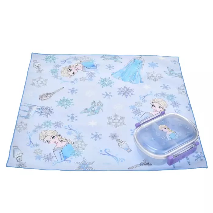 🎀【預訂】 Disney Back to School 飯盒 & 餐布 - Frozen Elsa
