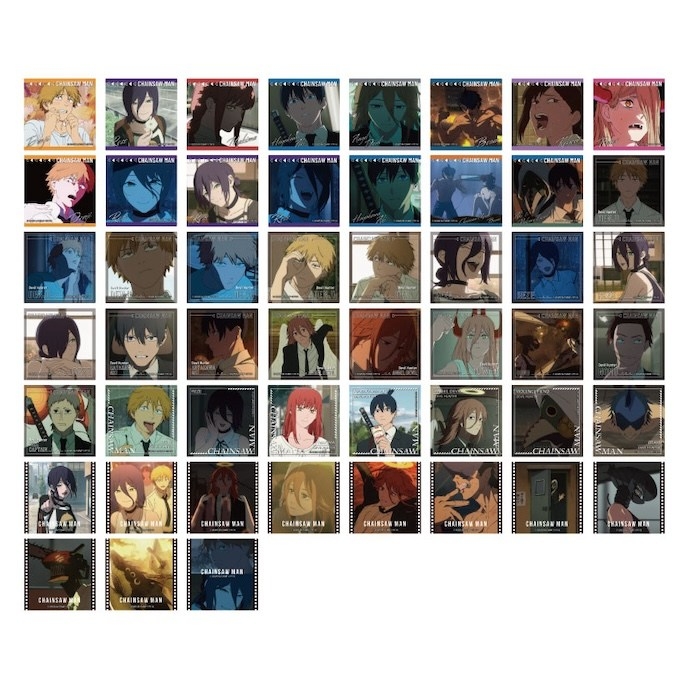 <隨機發貨> 劇場版 鏈鋸人 蕾潔篇 方形透明收藏卡 Vol.2 (單個)