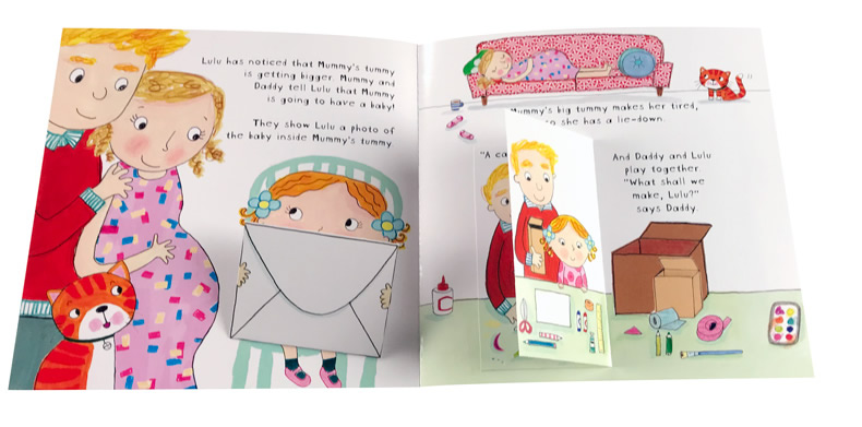 Bloomsbury Publishing LULU 系列翻翻書 Lulu and the Noisy Baby