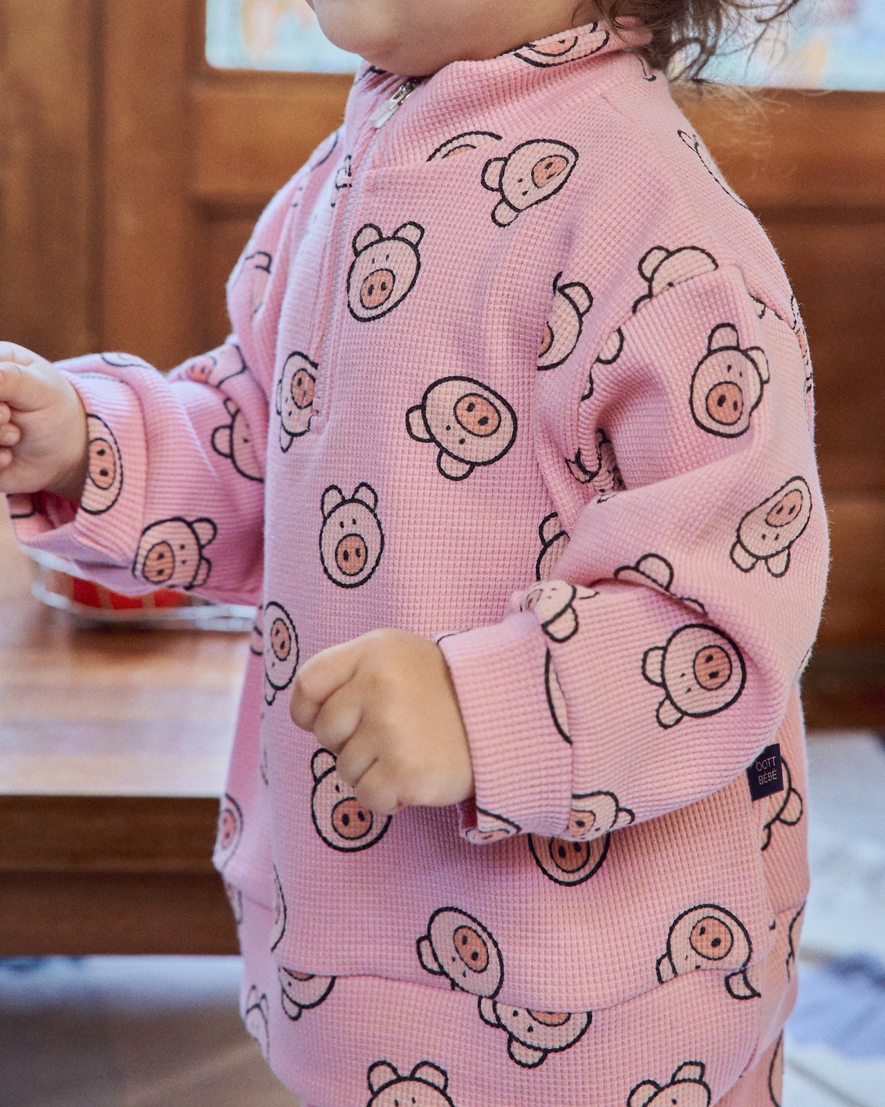 OOTT | Little Farm Waffle Anorak set