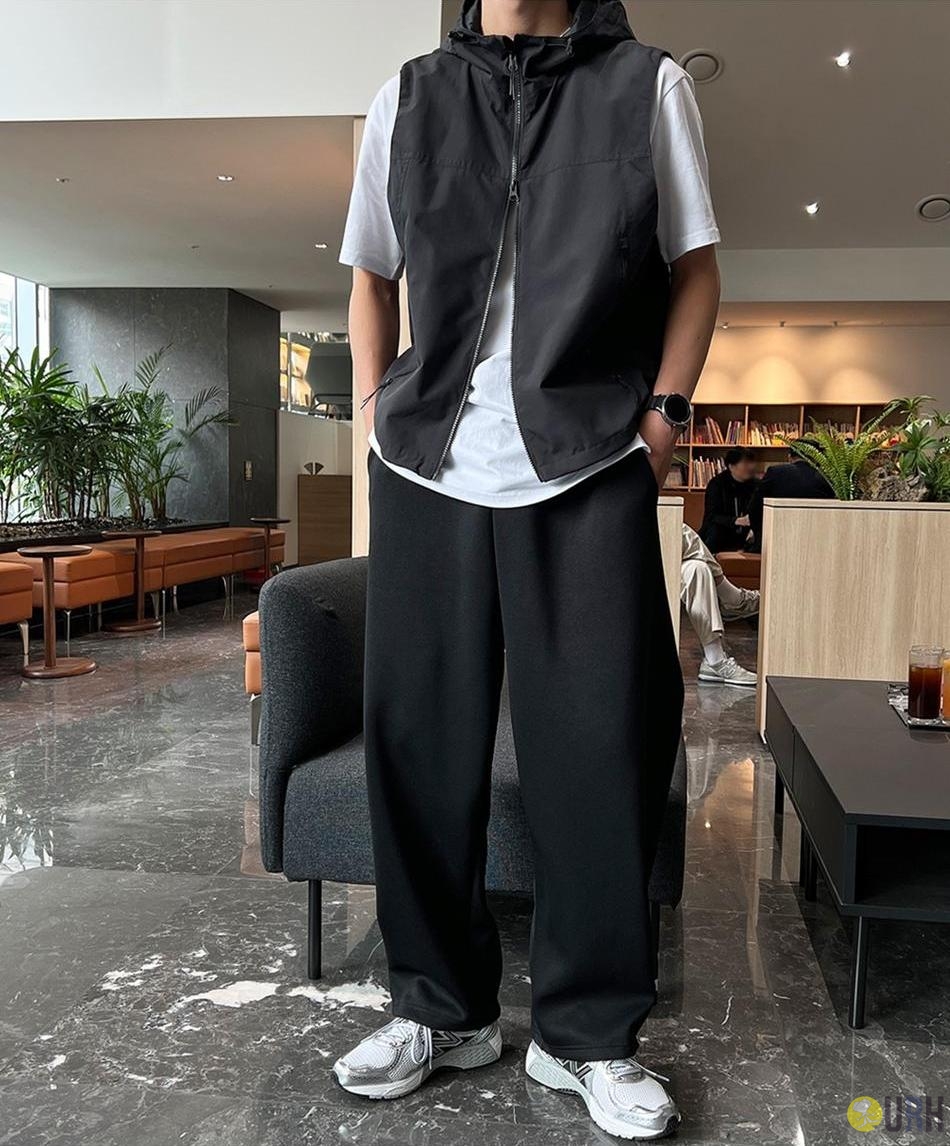 【100%保證韓國直送】韓系 Essential 多功能連帽防風背心外套 🧥 [3 color] RG114953