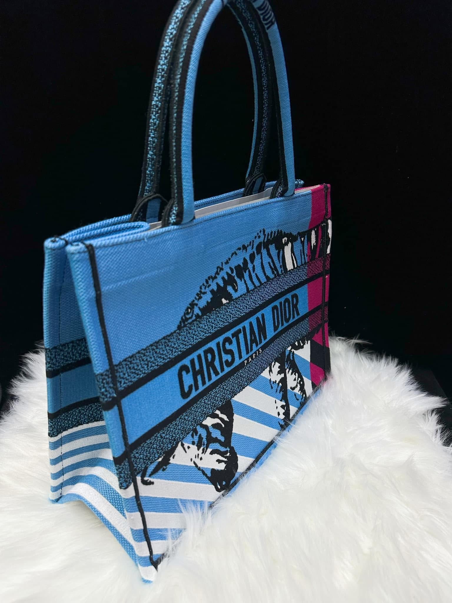Dior book tote M zebra
