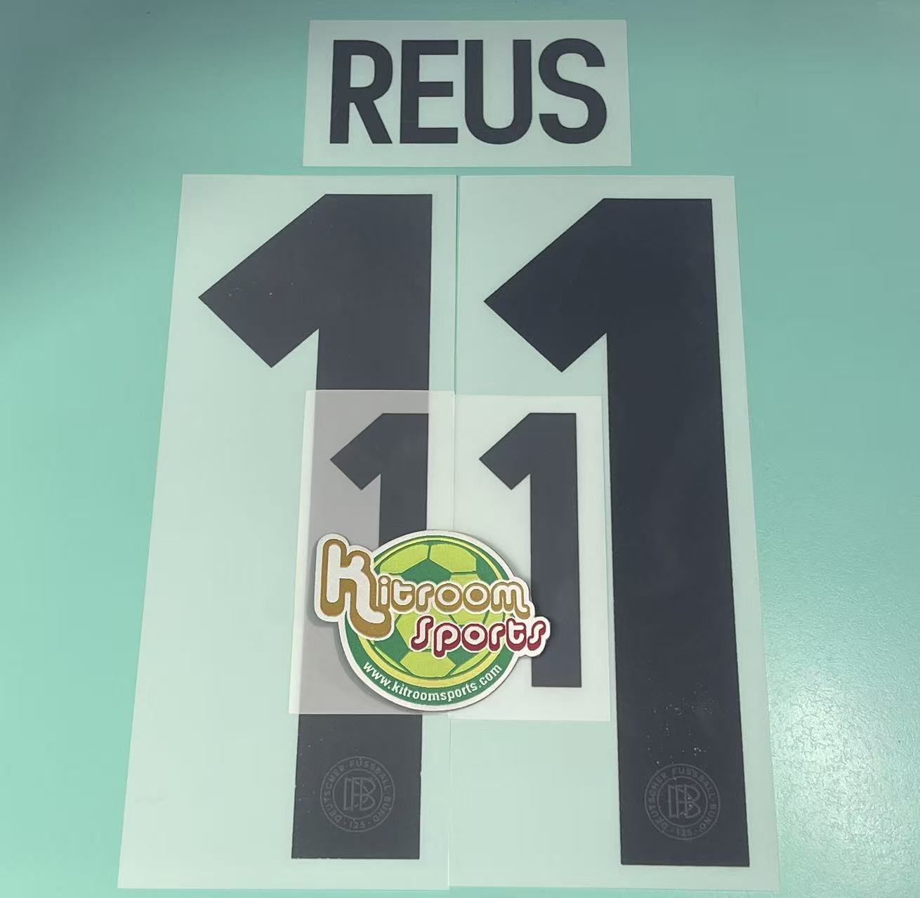 2025 Germany 125th Home Nameset #11 REUS