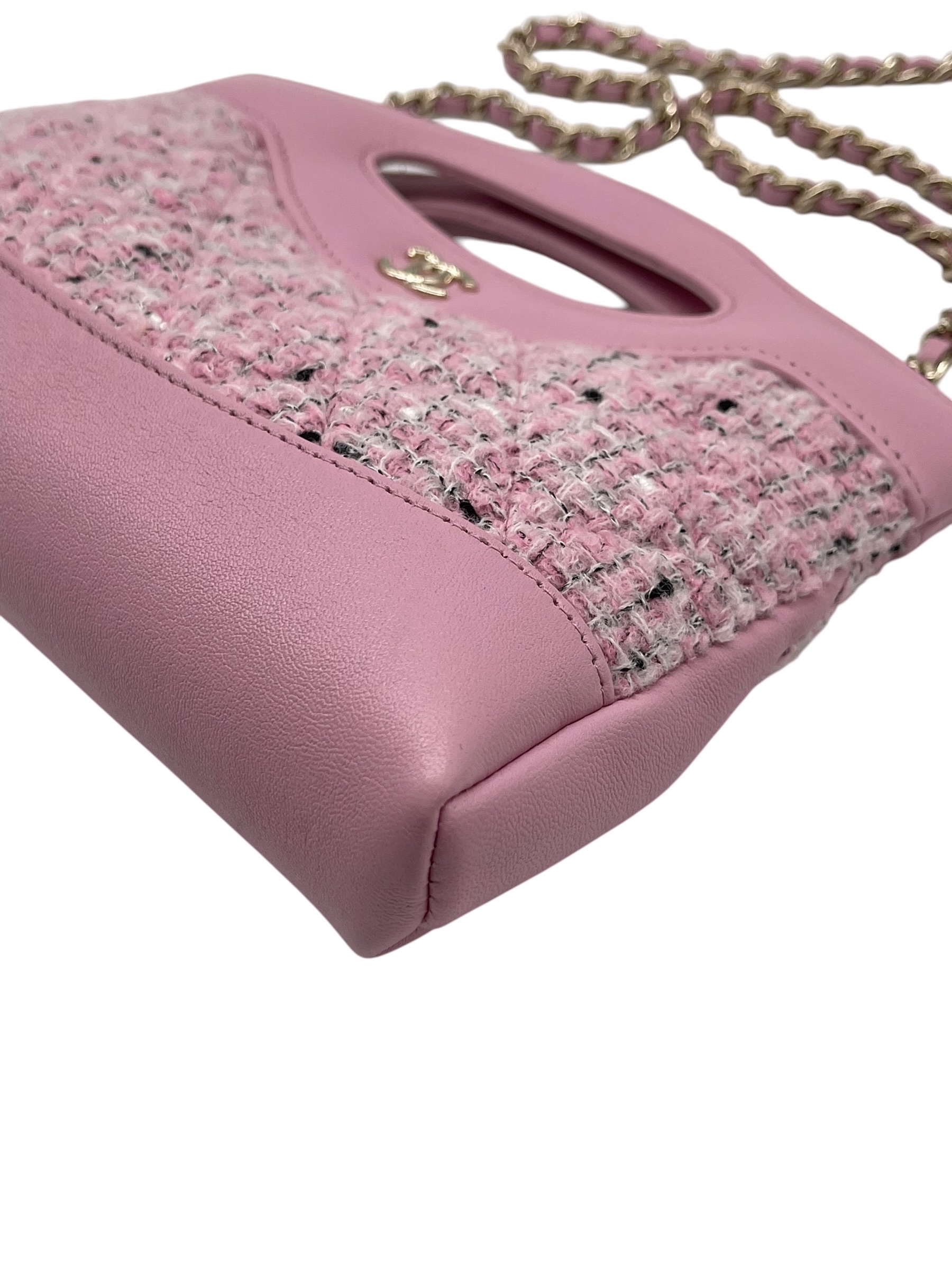 Pre-owned Chanel Nano Tweed 31 / Product Code: 072507