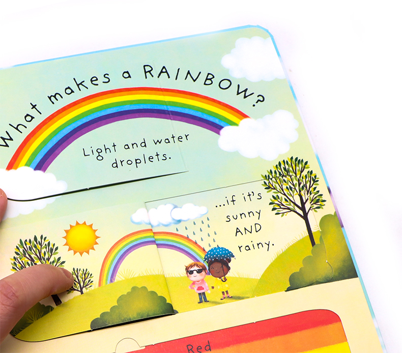 Usborne First Questions and Answers系列翻翻書What are Clouds 雲是什麼