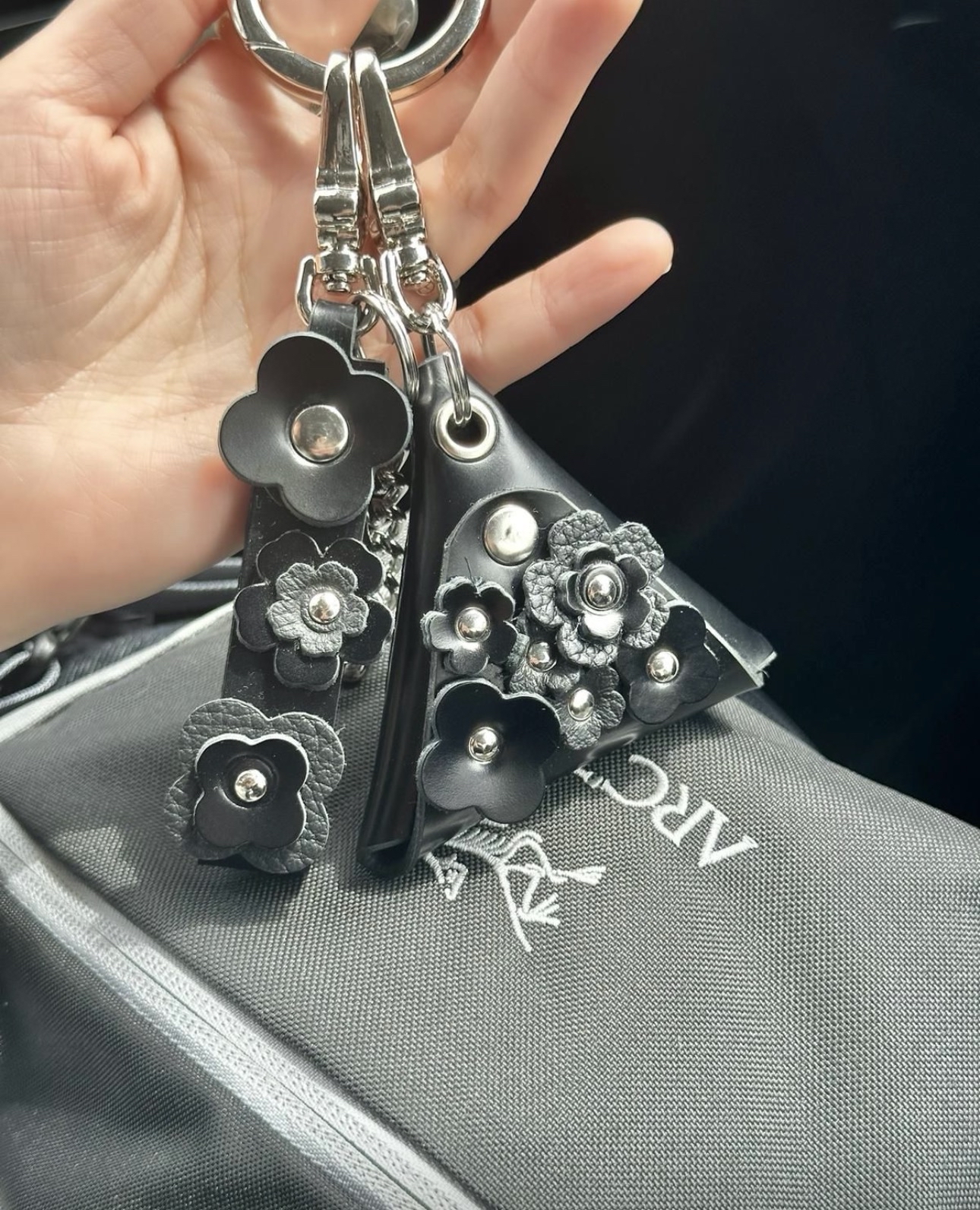 日本製handmade花花鎖匙扣