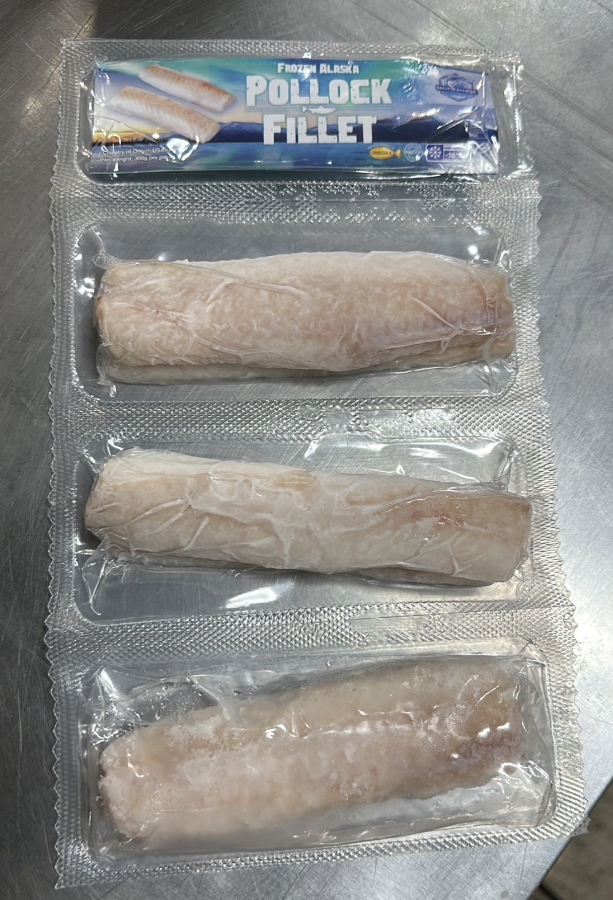 阿拉斯加狹鱈無骨魚柳（300g）