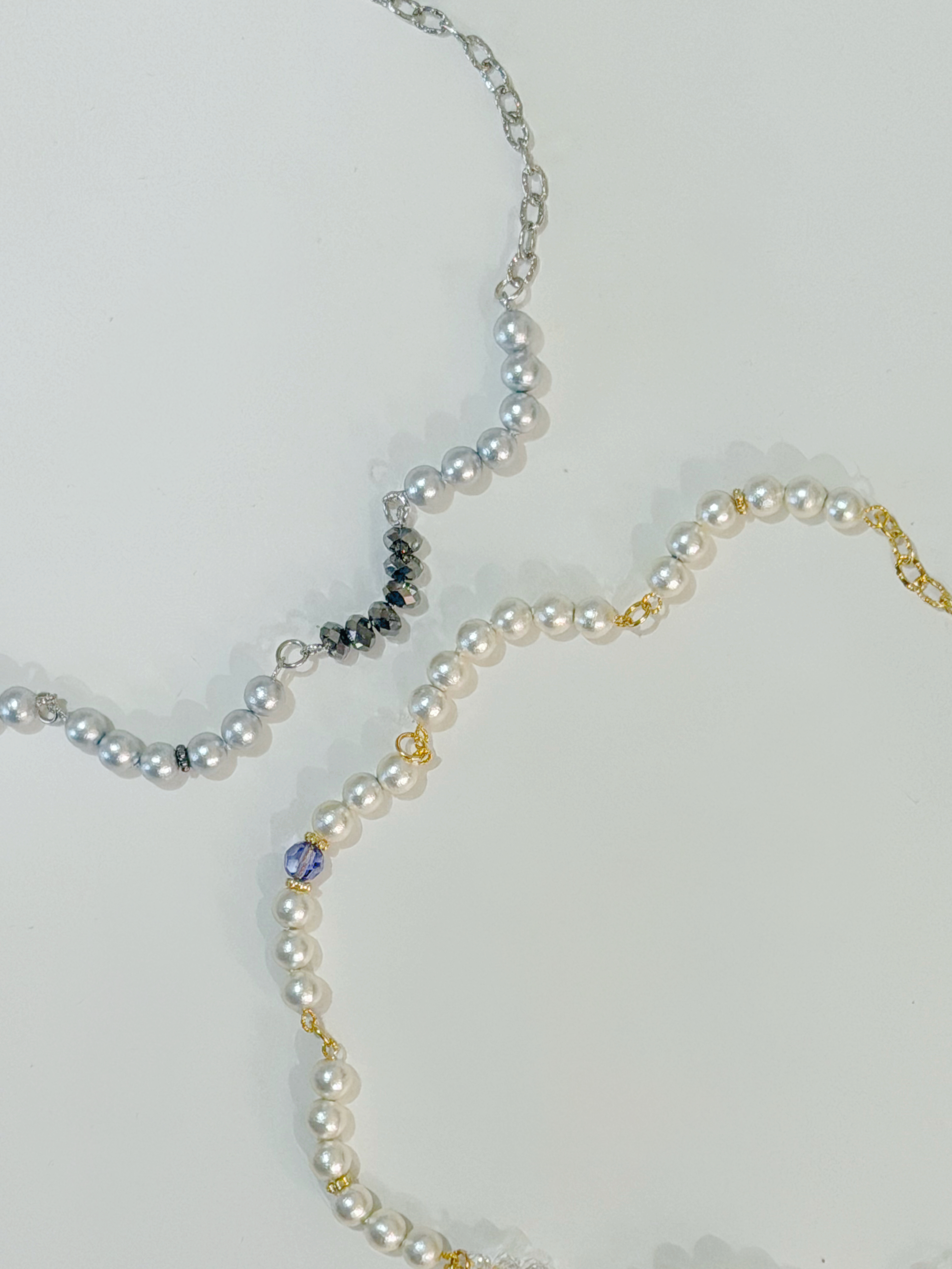 Curled Pearl 日本棉花珍珠頸鍊 / 半CURL款 （預訂款）