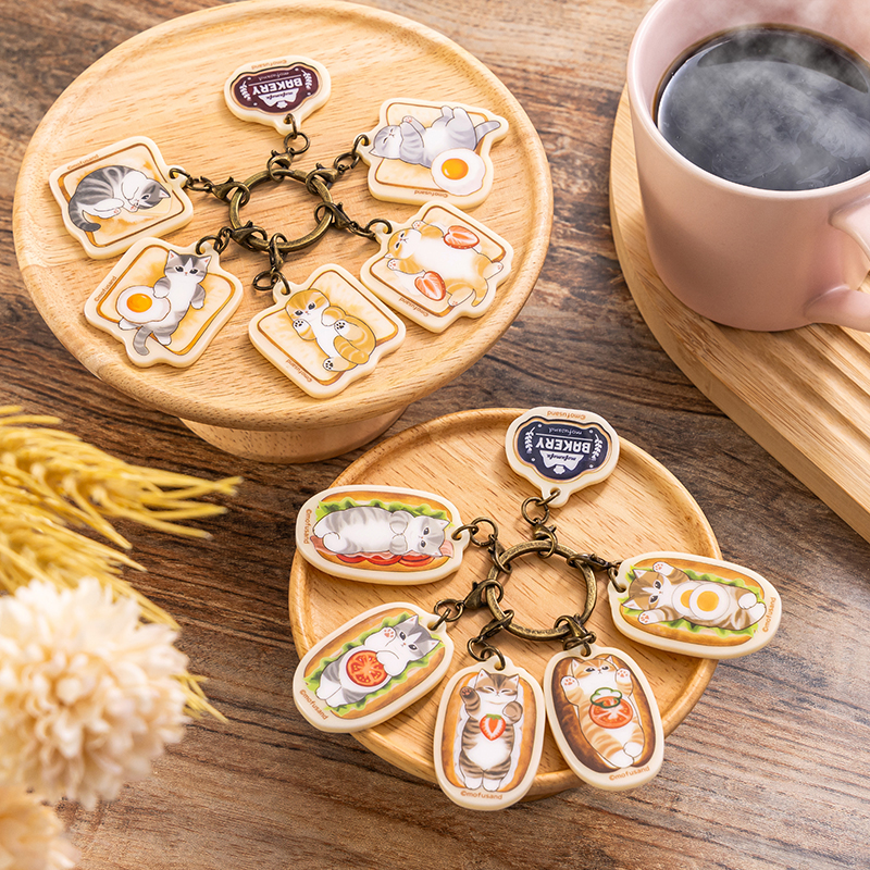 日本預訂📍Mofusand貓貓麵包店造型系列 - 串串鎖匙扣 17/4日本開售