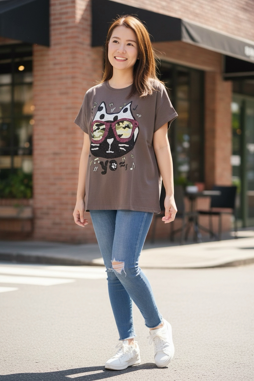 Yo Camo Glass Tee