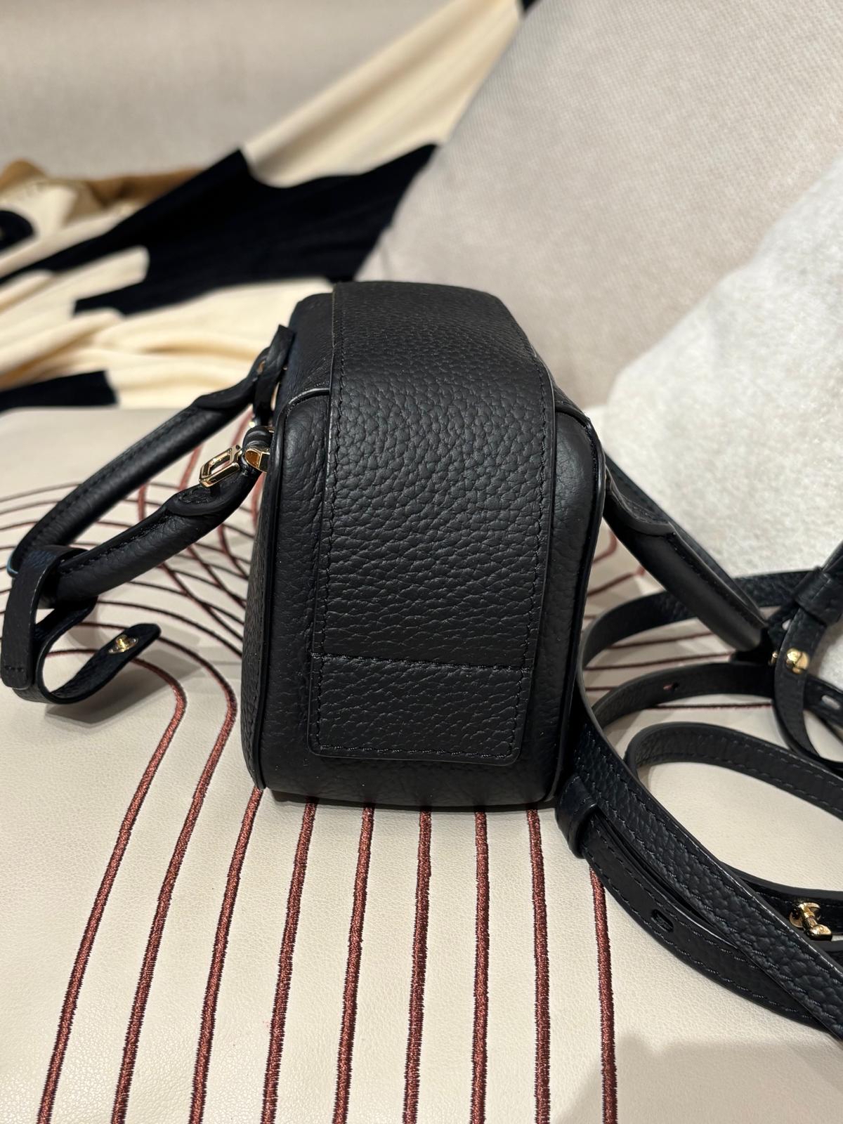 Delvaux cool box nano 黑金牛皮，100%Authentic,99%new✅dust bag 