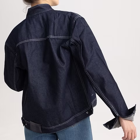 藍色牛仔外套