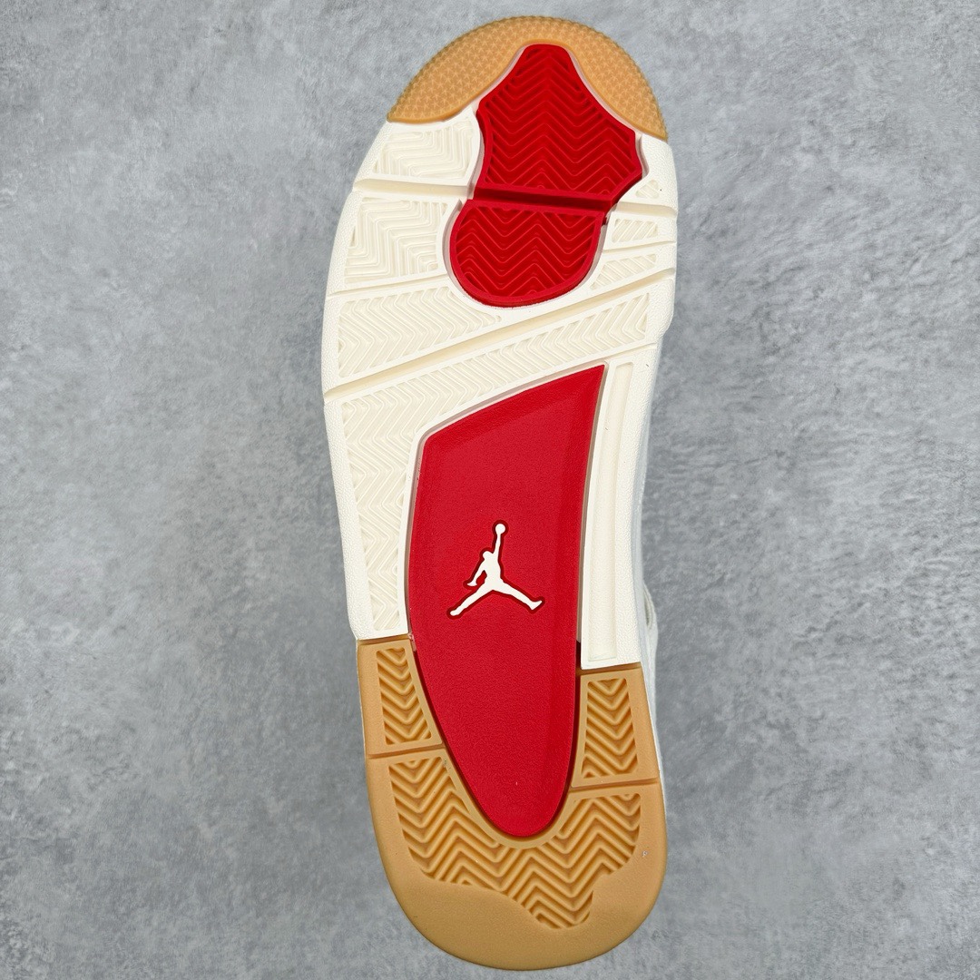 Levi's x Air Jordan 4 Retro 'White Denim' AO2571-100