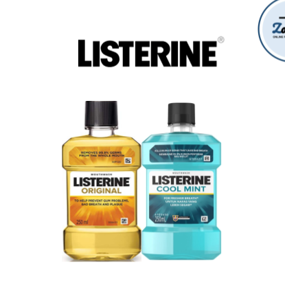 Listerine Mouthwash 250ml Cool Mint and Original 
