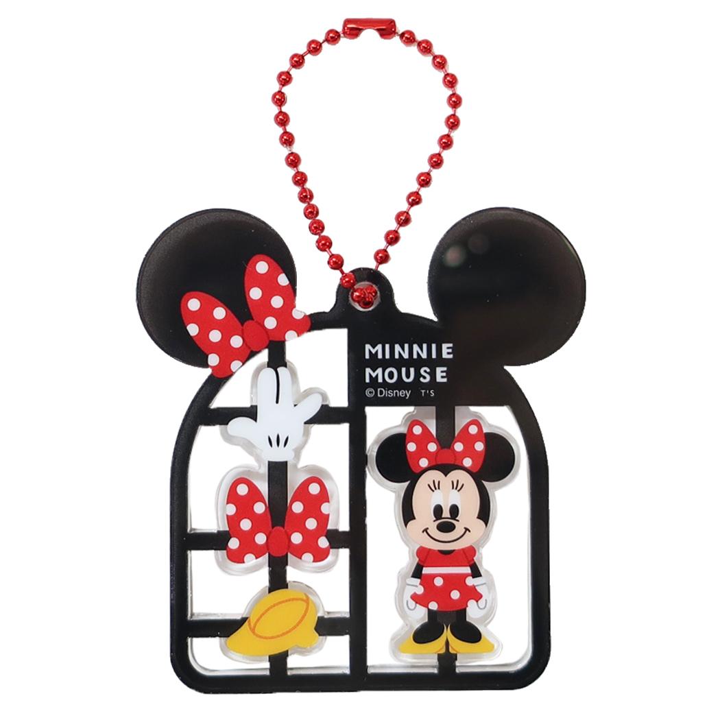 現貨｜Disney Minnie Mouse 米妮老鼠 日版 模型造型 亞加力 鎖匙扣 (DN-5549315MN)