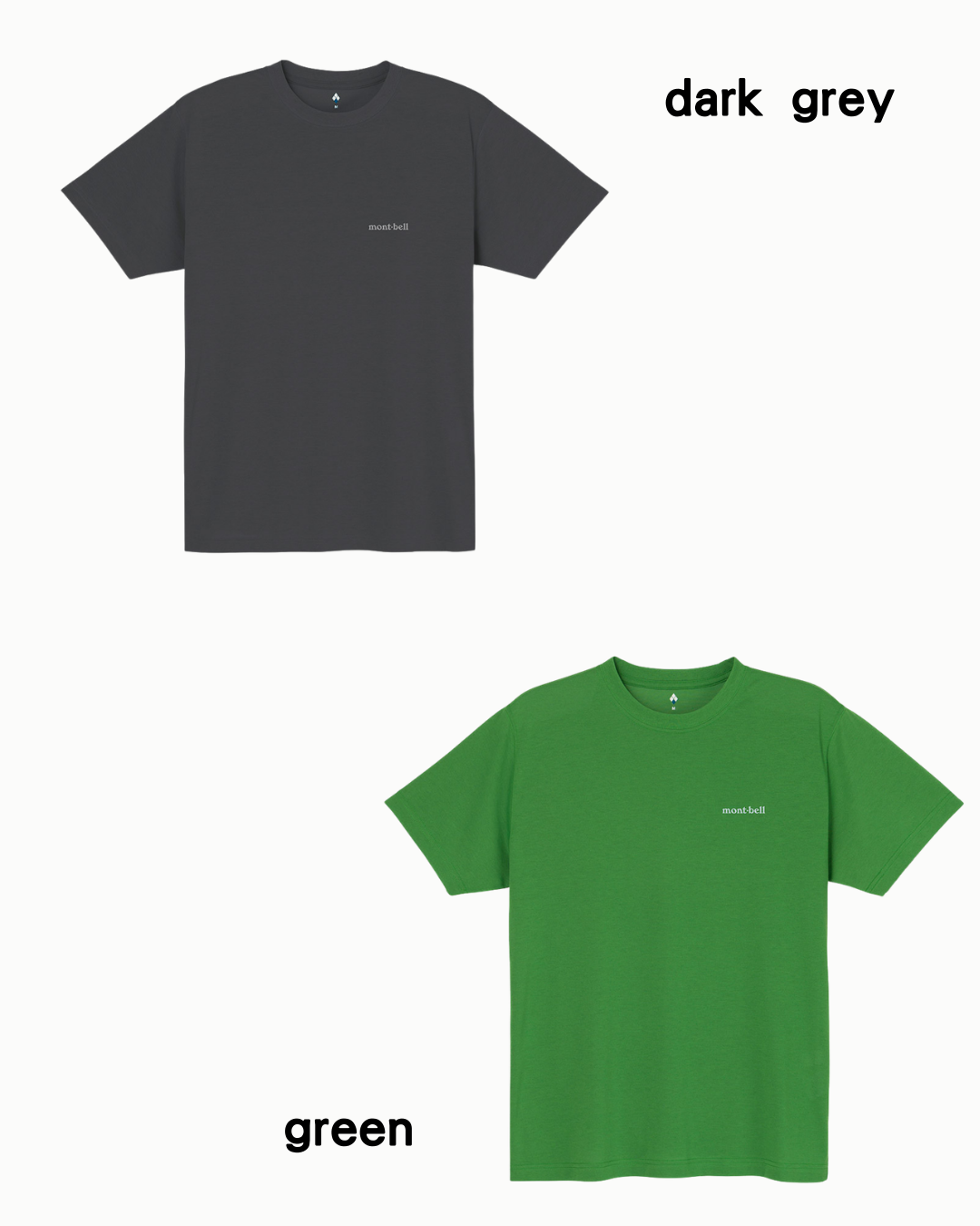 代購【 2026新色 日本直送  montbell wickron logo tee 男女裝 簡約 短袖 品牌 標誌 T shirt |  Tee 恤 unisex 】