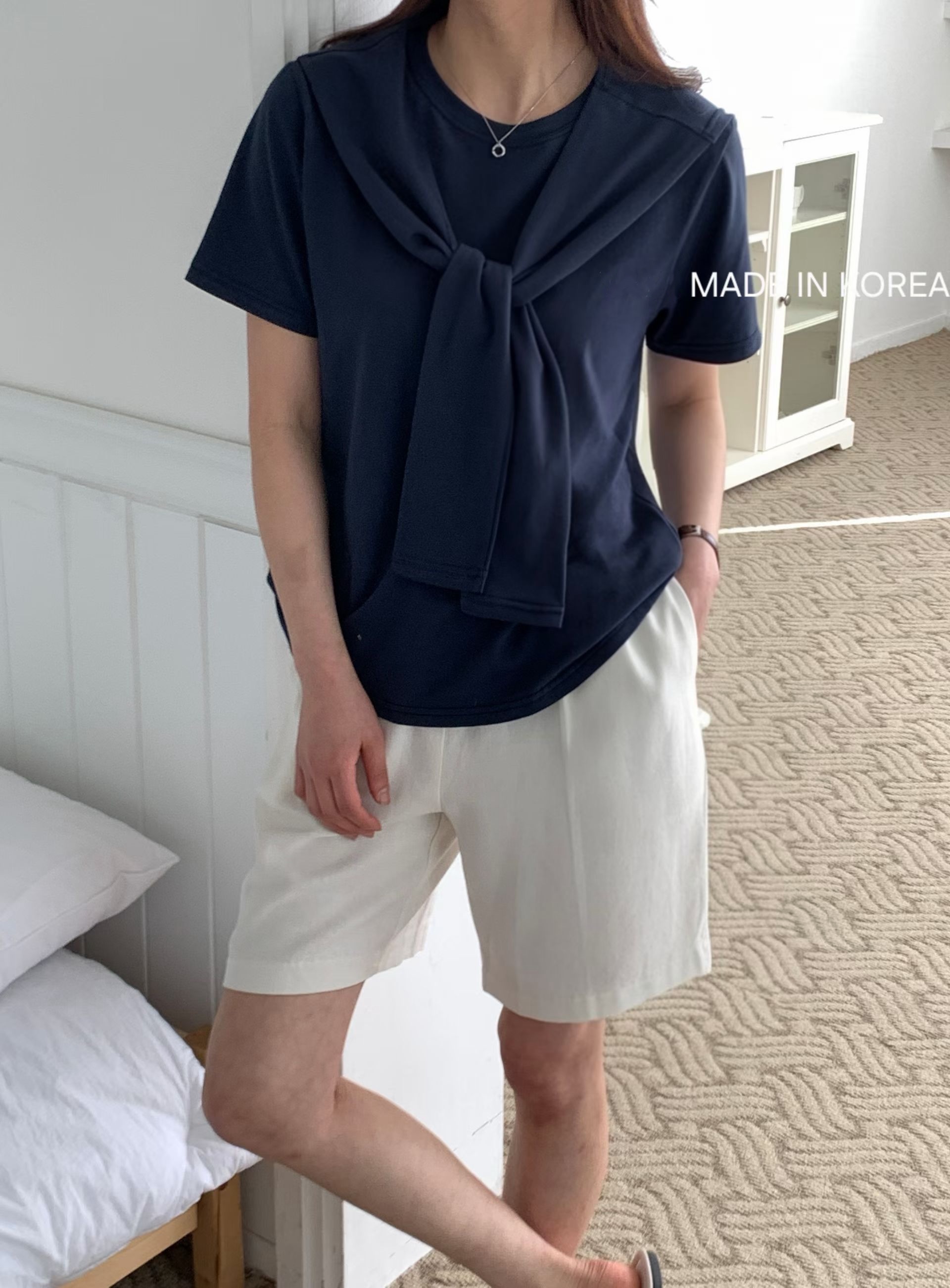 G6226 韓國🇰🇷Tee+披肩Set