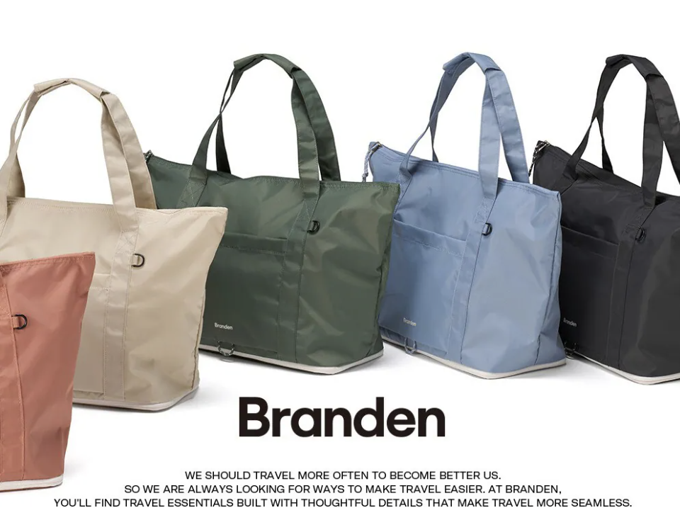 Braden Foldable Carryall Totebag [預計9月中出貨]