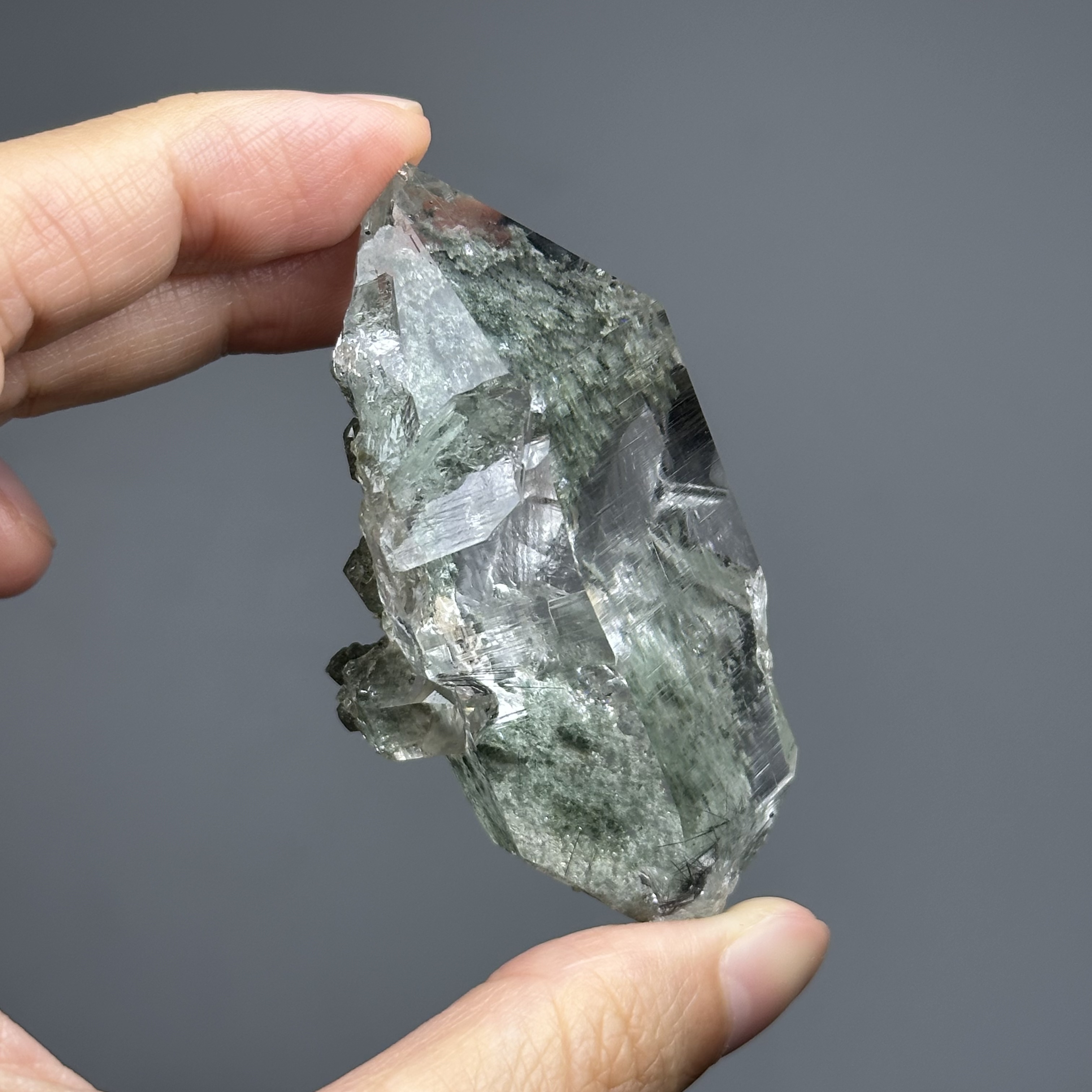 喜馬拉雅綠幽靈水晶 - Phantom  Himalayan Quartz