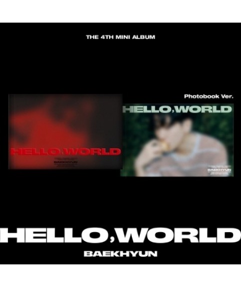 EXO - BAEKHYUN - 4TH MINI ALBUM [HELLO, WORLD] - PHOTOBOOK VER.