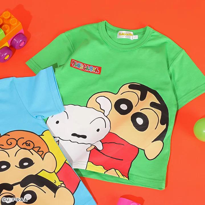 蠟筆小新兒童短袖Tee 親子款 Pocket Tee款 5款可選