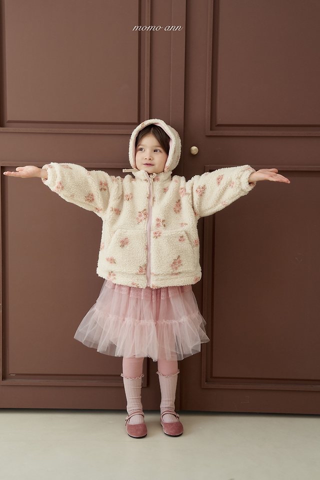 Momoann | Monet Sherpa Zip-Up with Mom