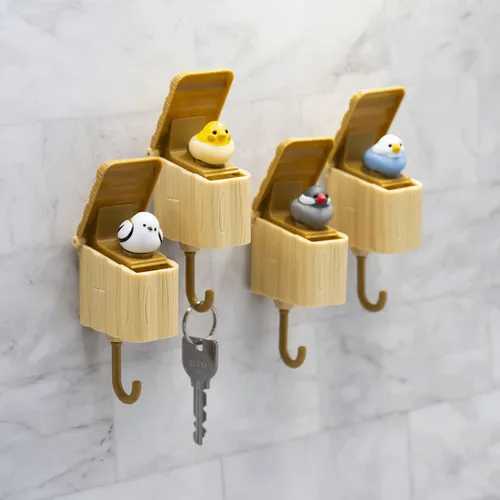 🆕【⭐訂購⭐】🌀🇯🇵 日本直送 可愛鳥巢鑰匙鉤［4款選］🌀[ELBD-0182][260325]