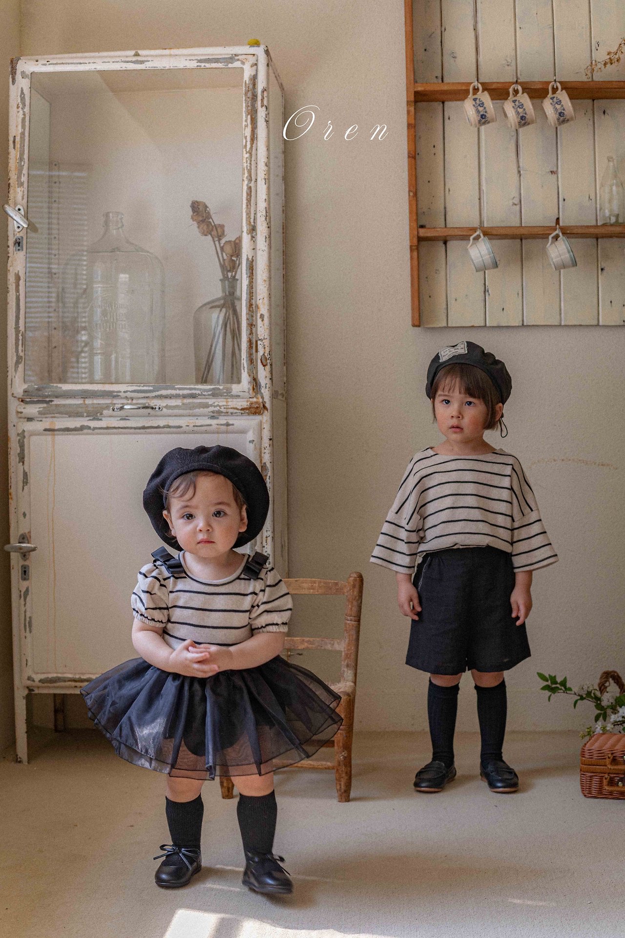 🇰🇷oren包屁裙/set black