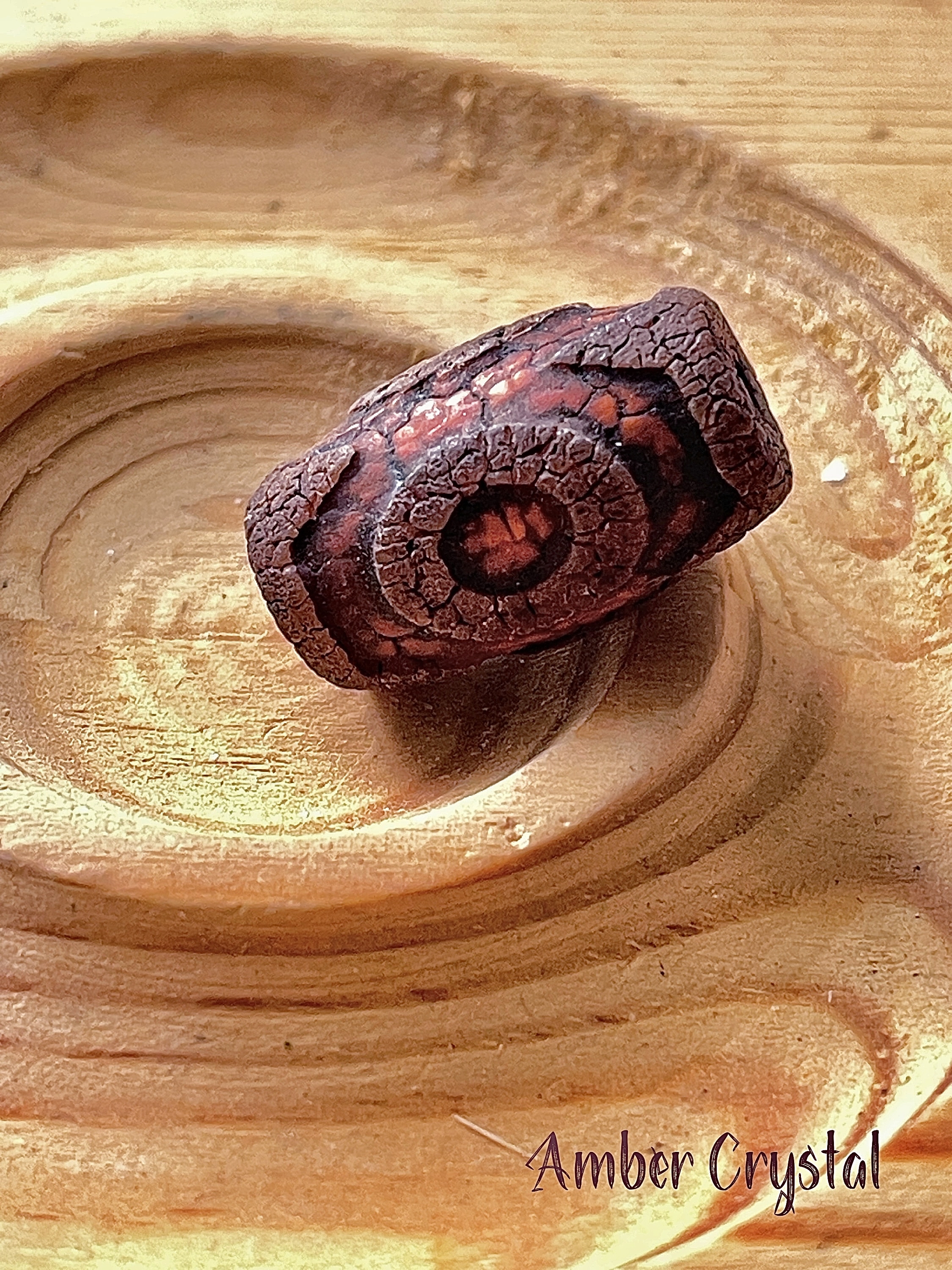 火供老三眼天珠