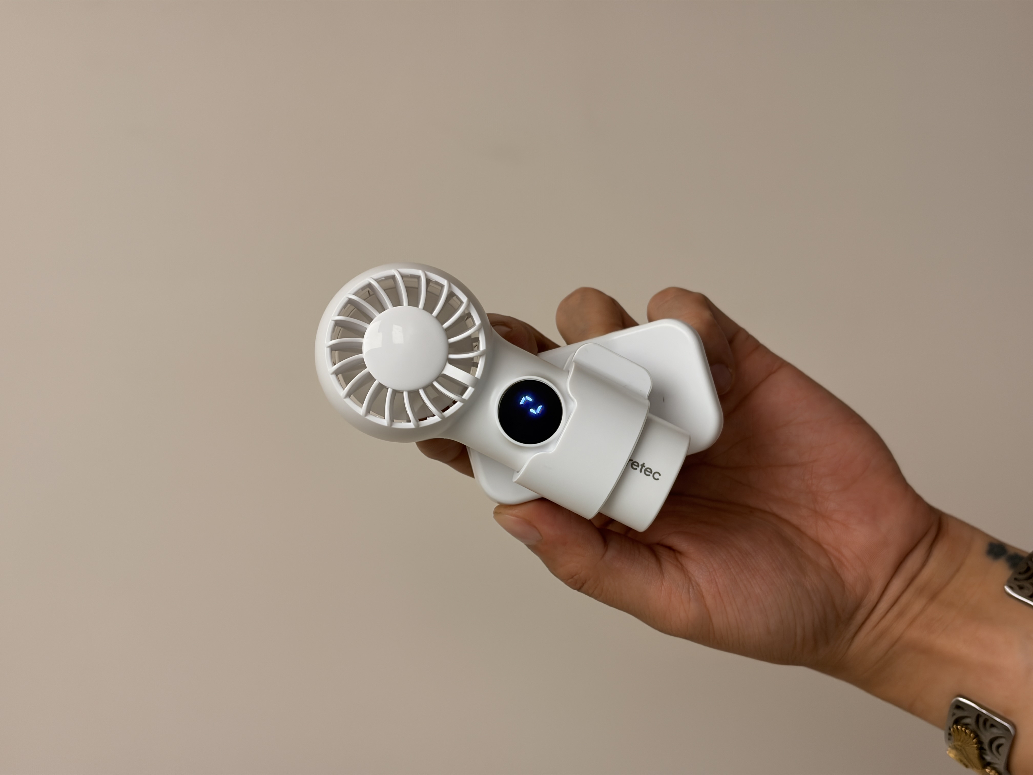 DRETEC FN-209 掌上型手持風扇（附夾子）