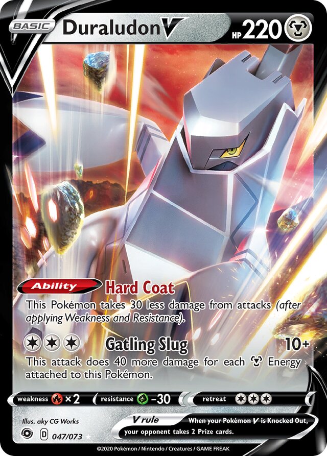 Pokemon TCG Champion's Path - Duraludon V-047/073