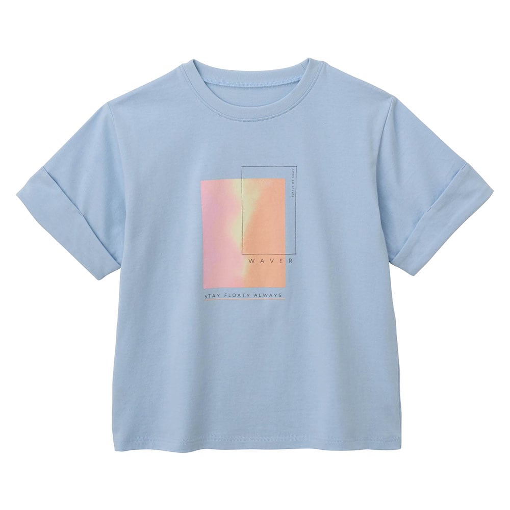 🆕【⭐訂購⭐】🌀 🇯🇵 日本直送🇯🇵  漸層藝術印花 捲袖 短袖TEE［3款選］ 🌀 [ELCA-0226][260524]