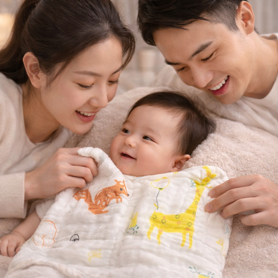 Chubees 六層小方巾 Chubees 6-Layer Muslin Baby Towel