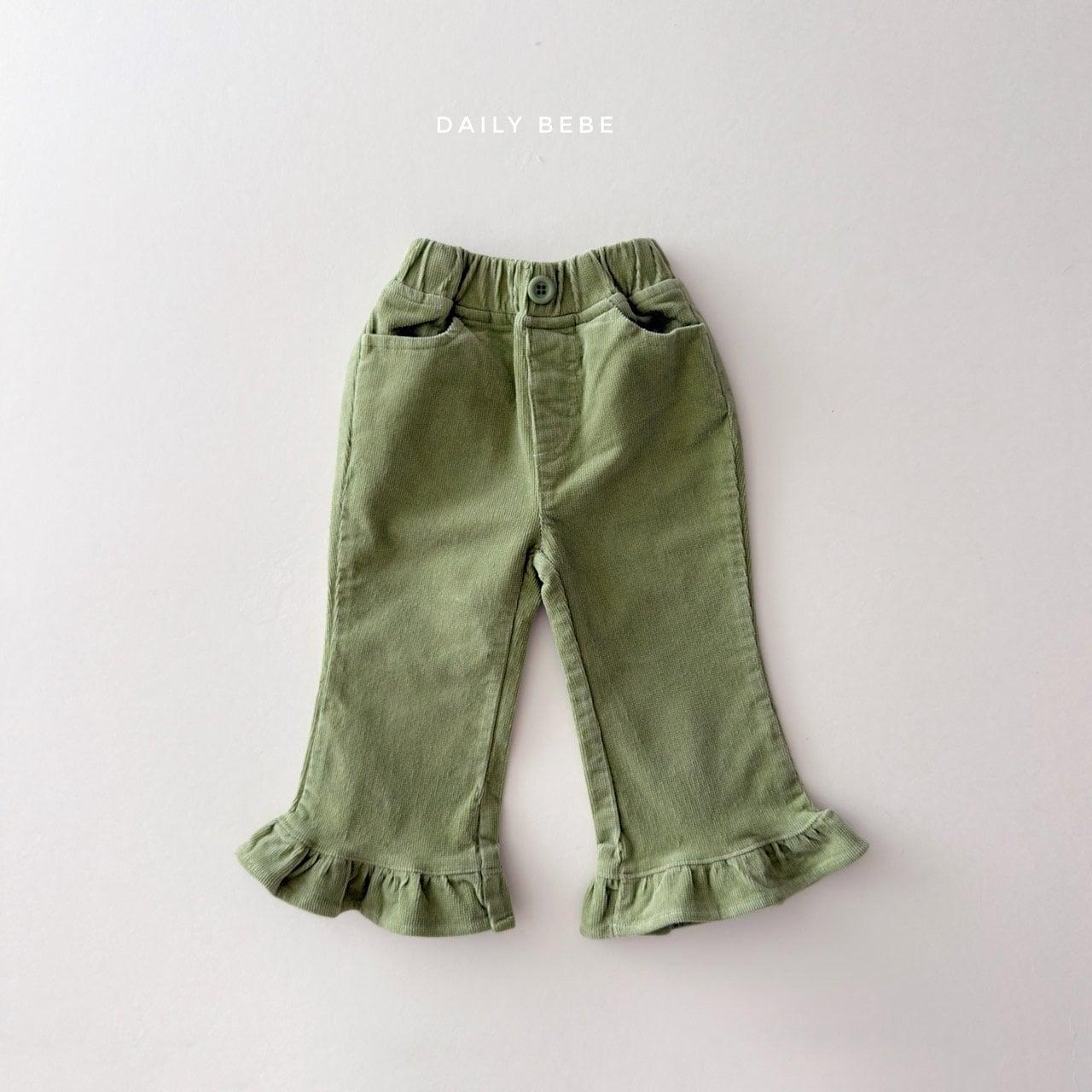 Dailybebe | Corduroy Bootcut Pants