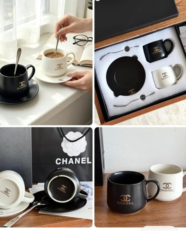 CHANEL 咖啡杯套裝