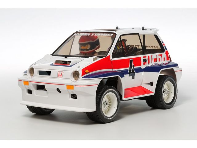 奥*道様 TAMIYA Honda CITY TURBO WR-02C未組立 Tamiya 58611 1/10 Honda City Turbo (WR-02C Chassis) #0111100